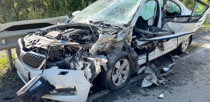 Из-за выезда на встречку в республике за год случилось 59 ДТП