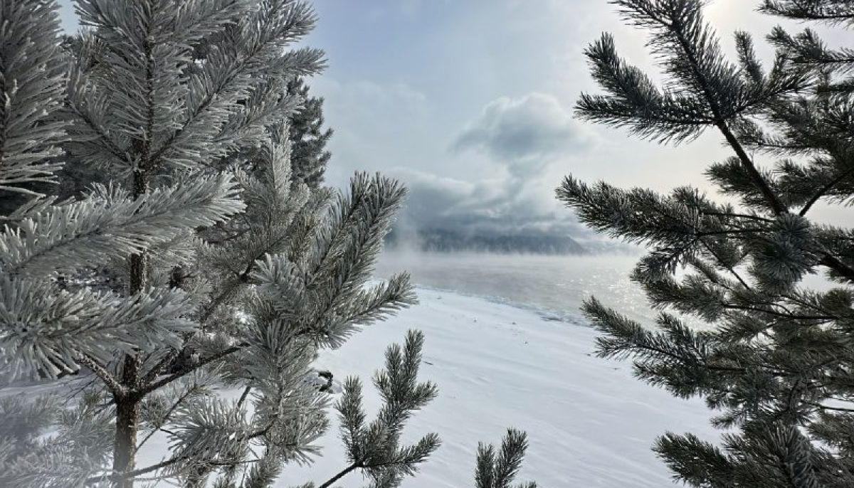 -26 градусов и морозные туманы: как Телецкое озеро встречает весну - Толк